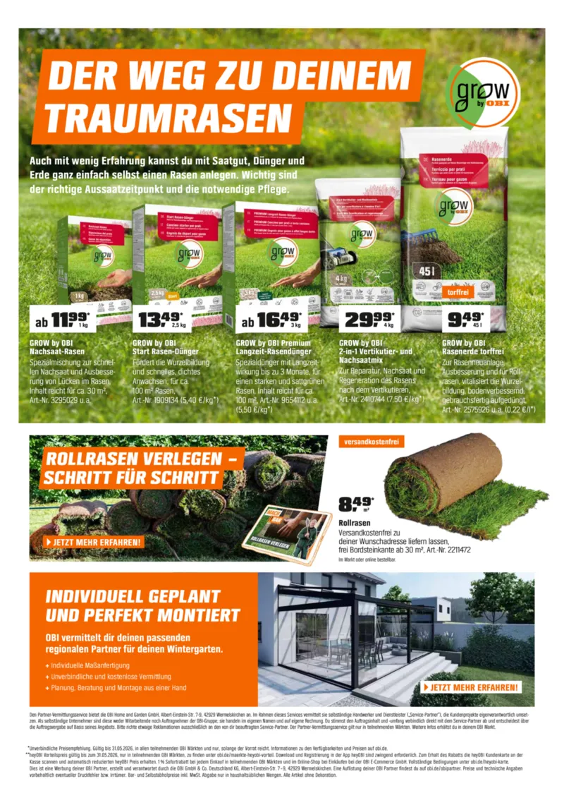 OBI Prospekt vom 01.05.2026, Seite 12