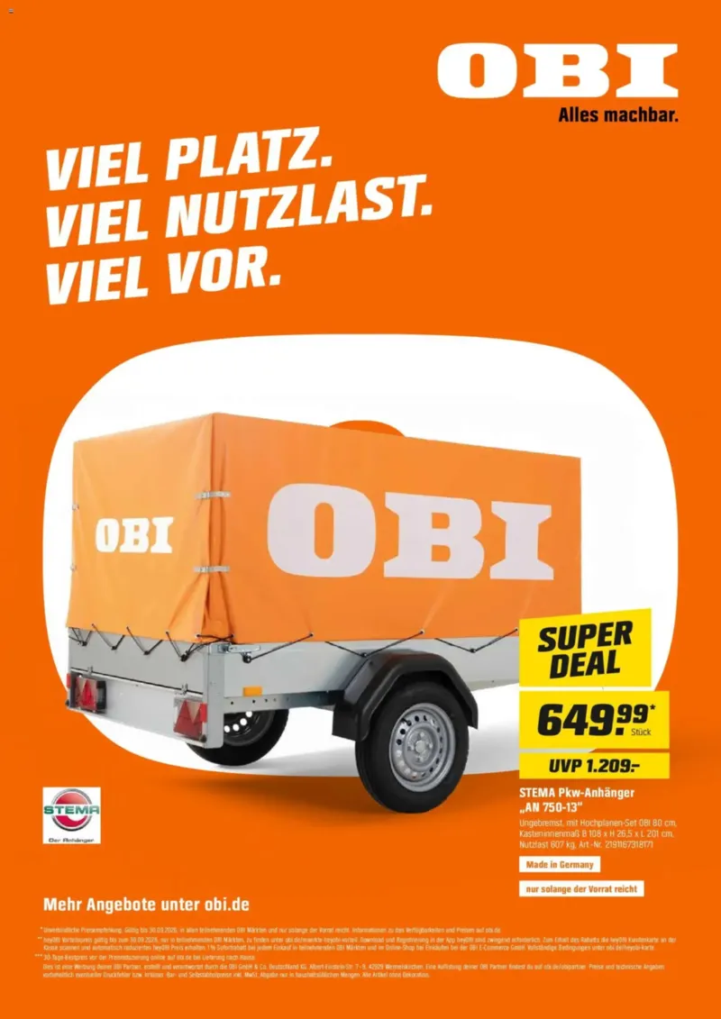 OBI Prospekt vom 01.09.2026, Seite 12