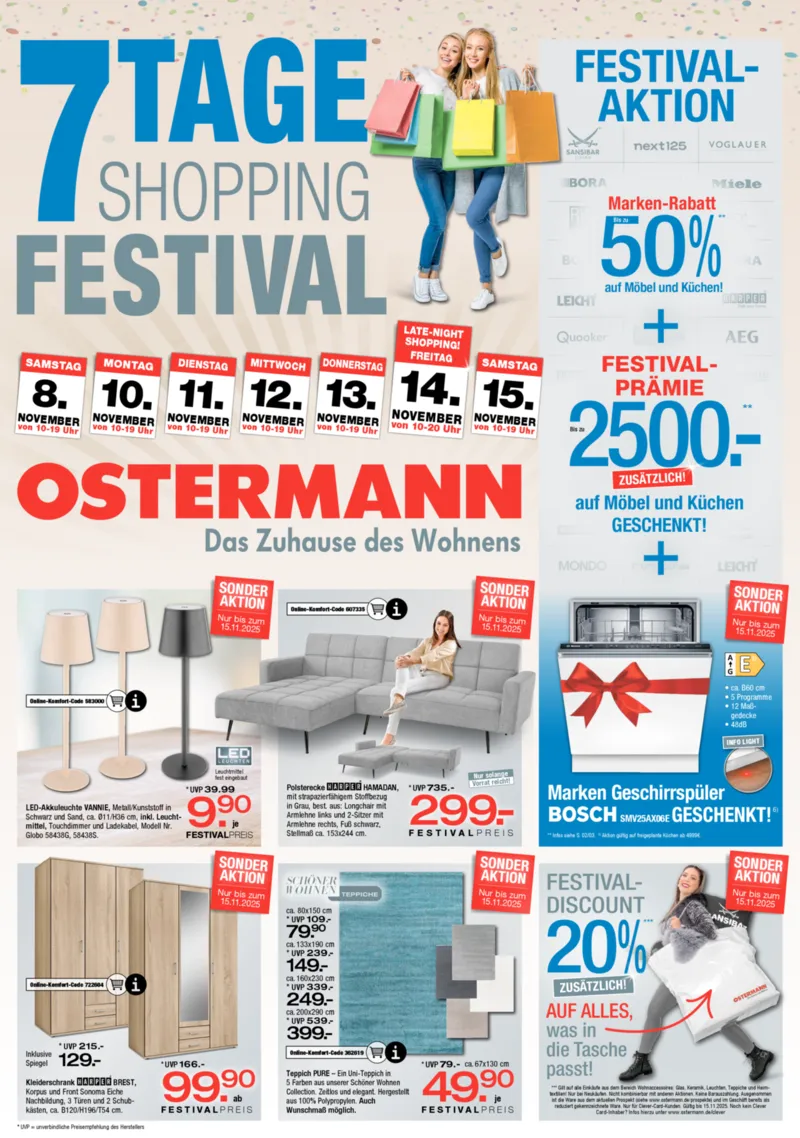 Ostermann Prospekt vom 08.11.2025, Seite 1