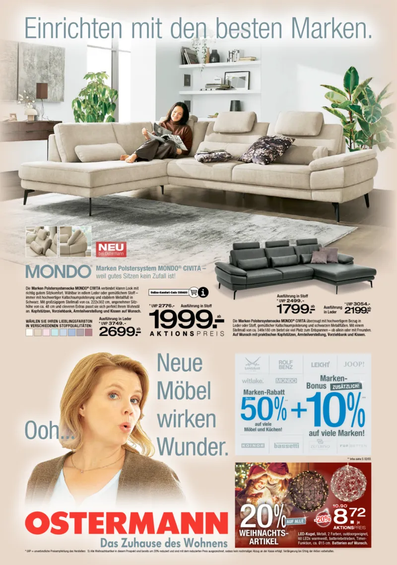 Ostermann Prospekt vom 15.11.2025, Seite 1