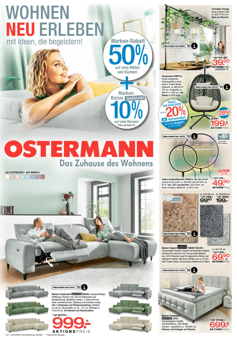 Ostermann Prospekt vom 11.04.2026, Seite 1