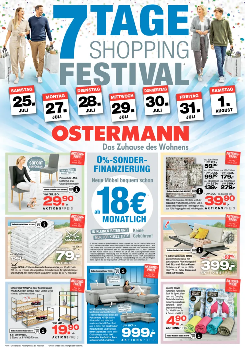 Ostermann Prospekt vom 25.07.2026, Seite 1