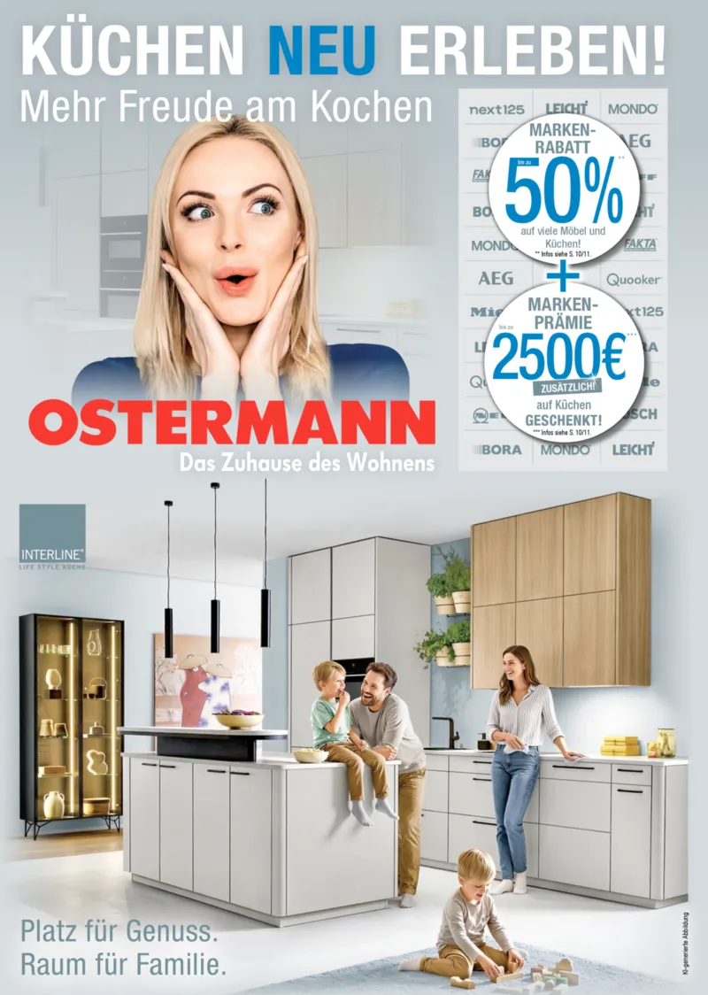 Ostermann Prospekt vom 03.09.2026, Seite 1