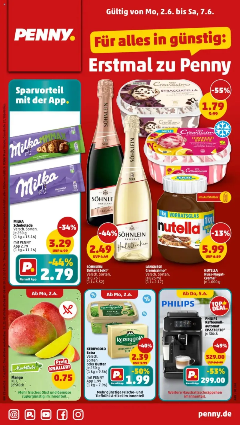 Penny Markt Prospekt vom 02.06.2025, Seite 1