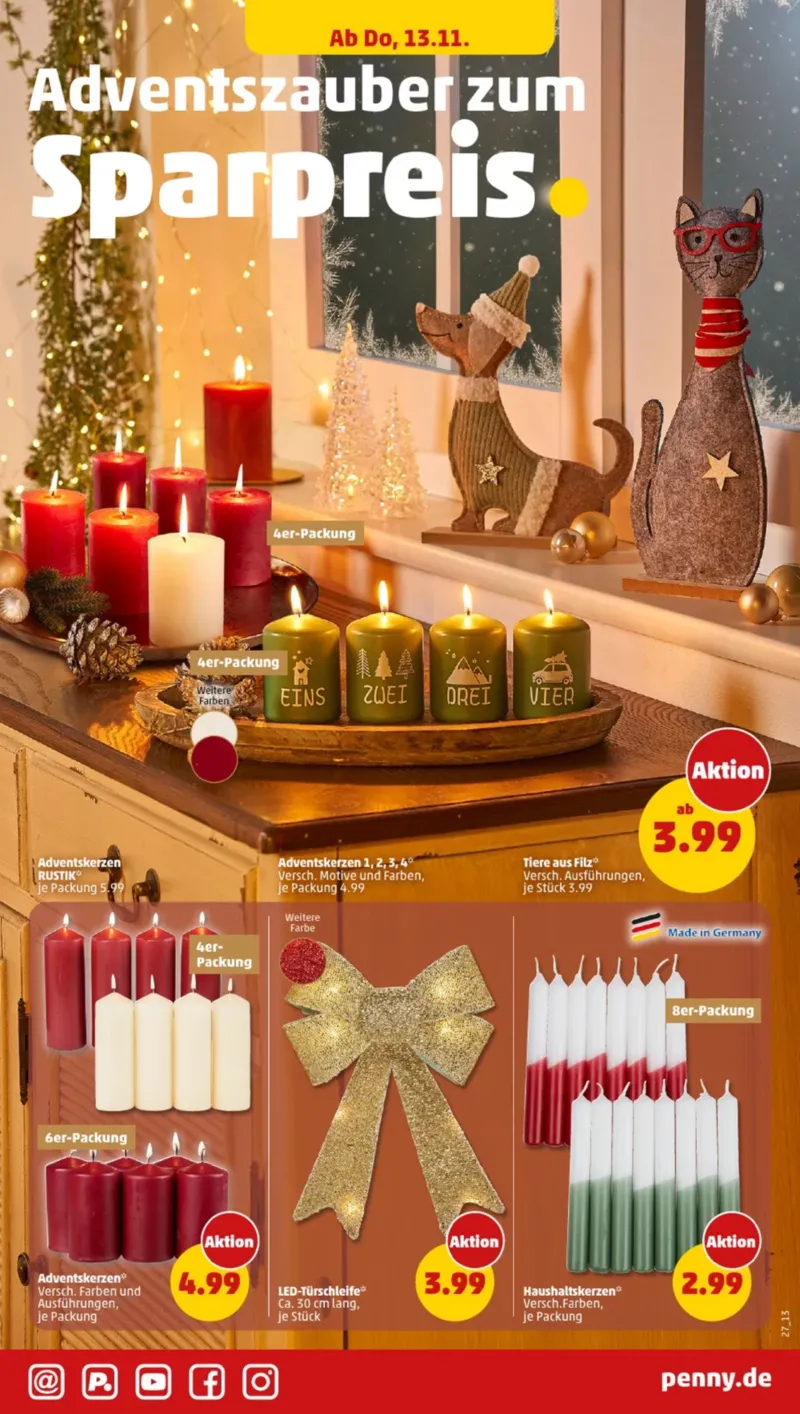 Penny Markt Prospekt vom 10.11.2025, Seite 27