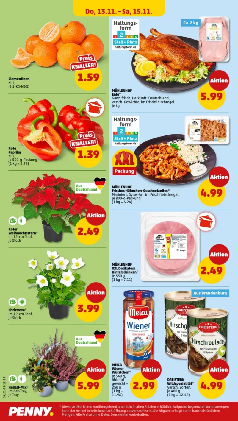 Penny Markt Prospekt vom 10.11.2025, Seite 34