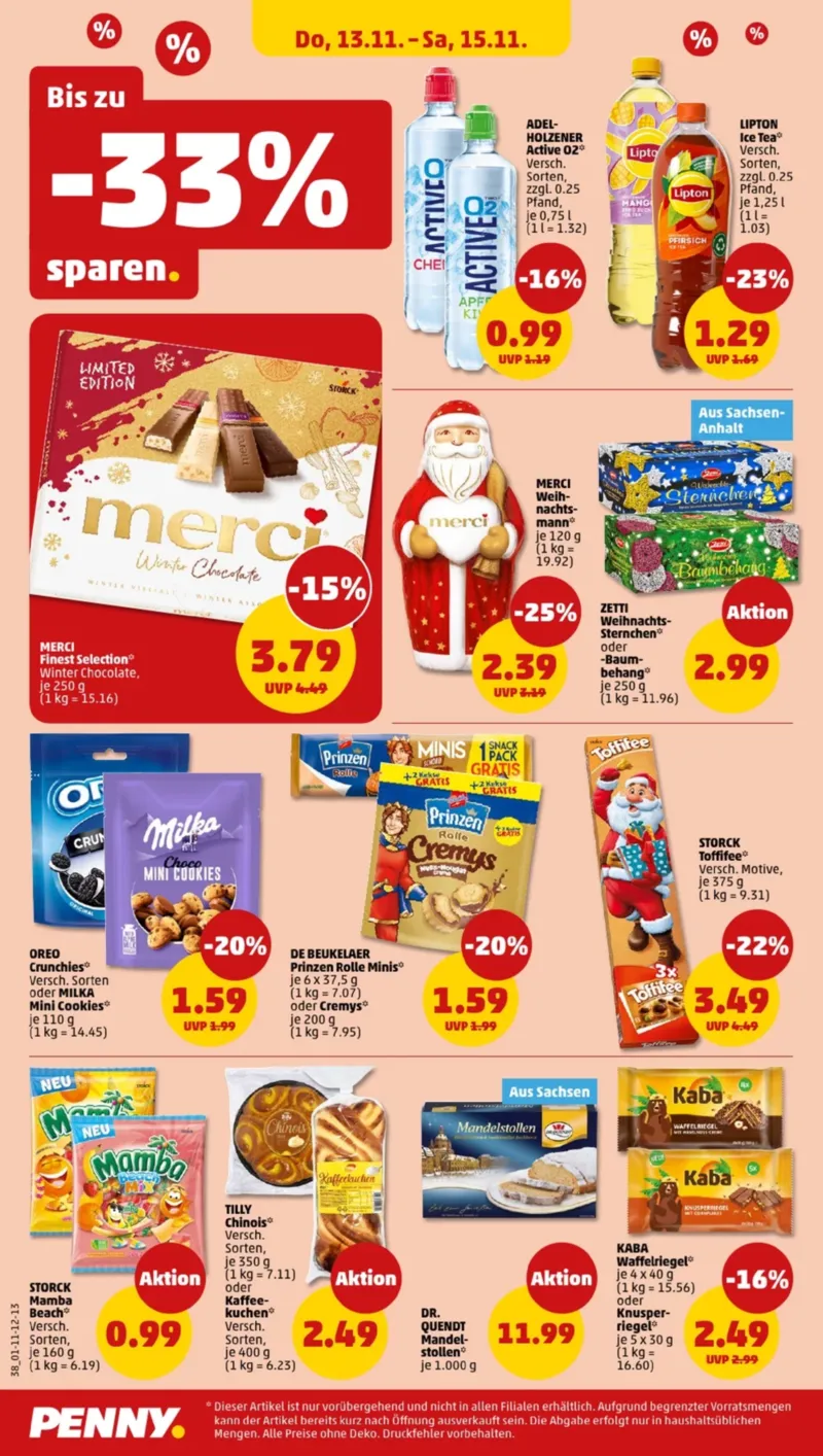 Penny Markt Prospekt vom 10.11.2025, Seite 38