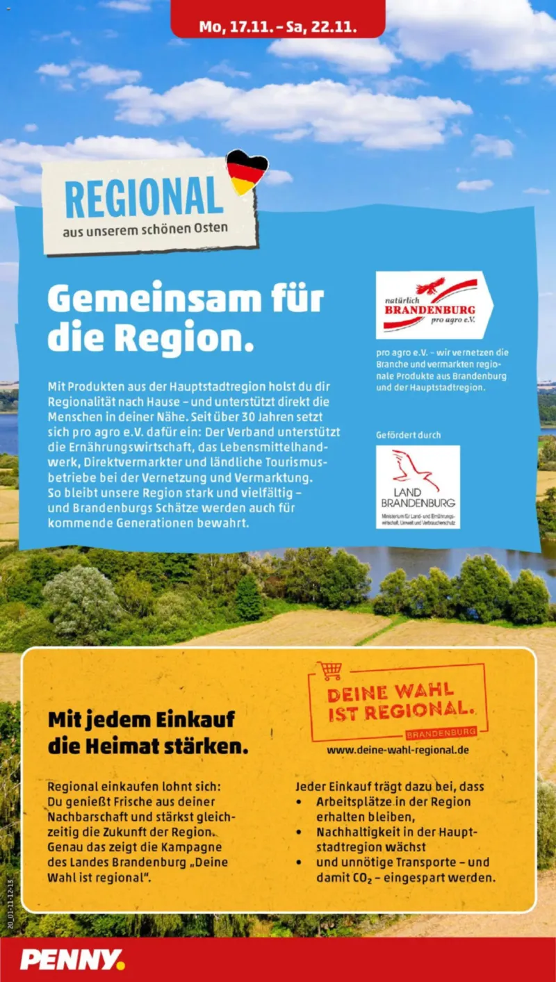 Penny Markt Prospekt vom 17.11.2025, Seite 12