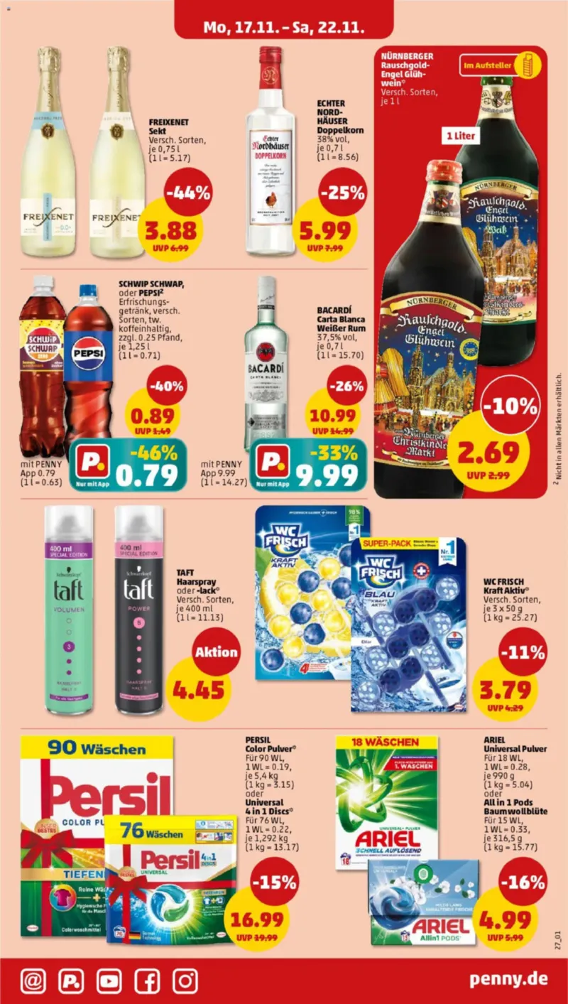 Penny Markt Prospekt vom 17.11.2025, Seite 19