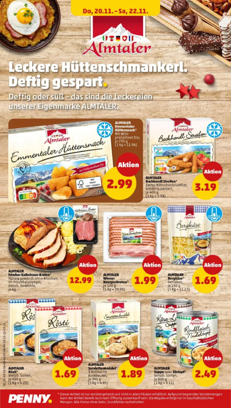 Penny Markt Prospekt vom 17.11.2025, Seite 38