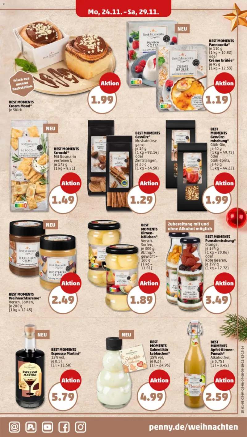 Penny Markt Prospekt vom 24.11.2025, Seite 13