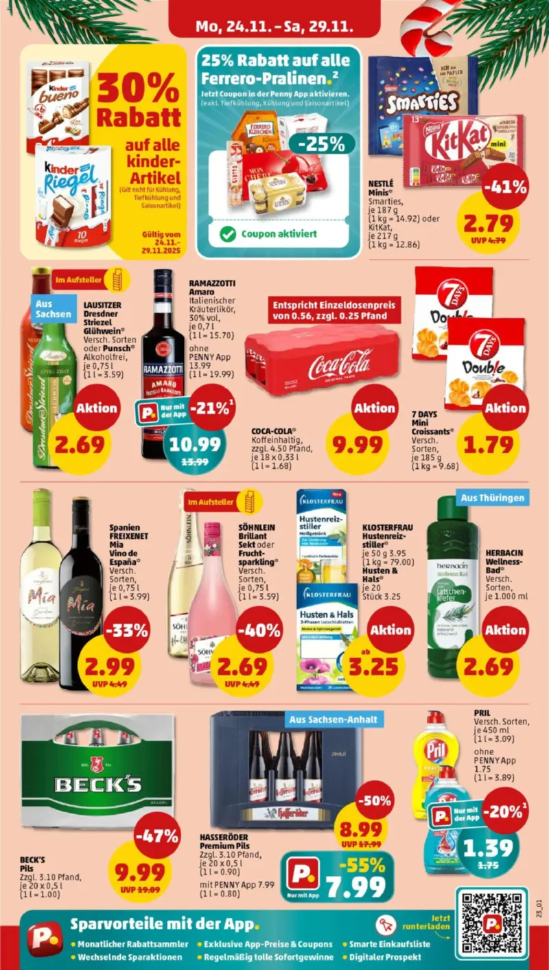 Penny Markt Prospekt vom 24.11.2025, Seite 23