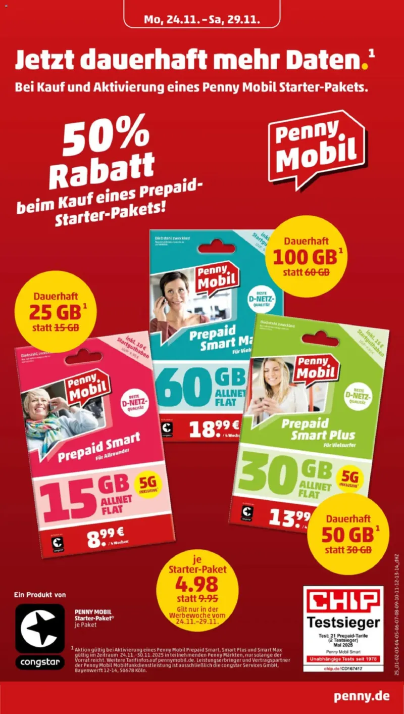 Penny Markt Prospekt vom 24.11.2025, Seite 25