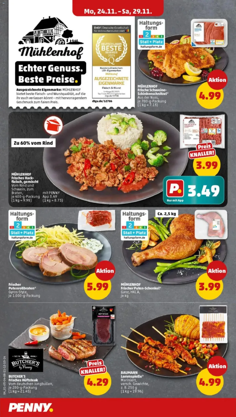 Penny Markt Prospekt vom 24.11.2025, Seite 4