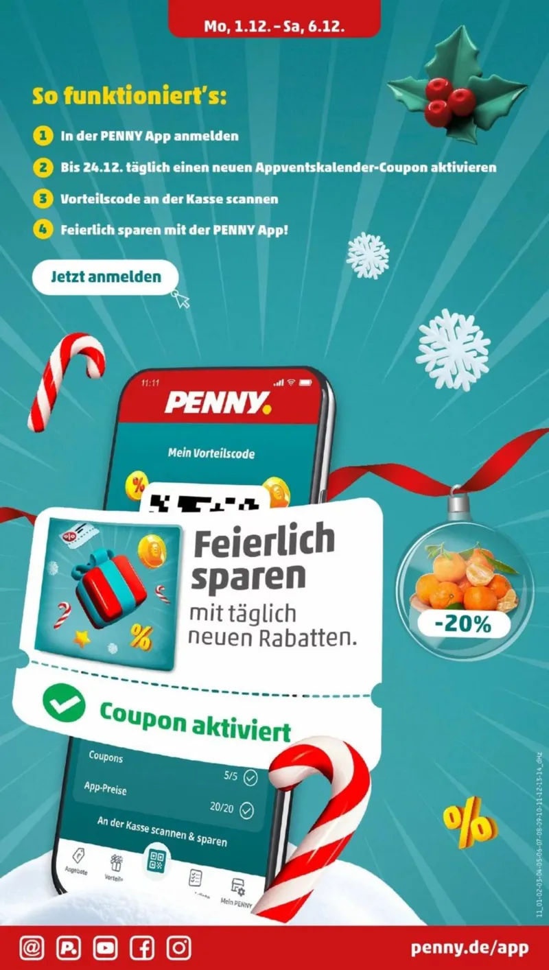 Penny Markt Prospekt vom 01.12.2025, Seite 13
