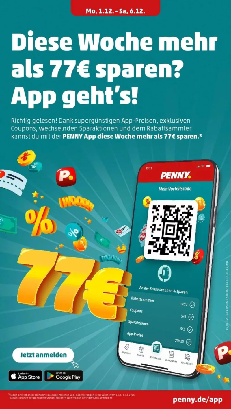 Penny Markt Prospekt vom 01.12.2025, Seite 15