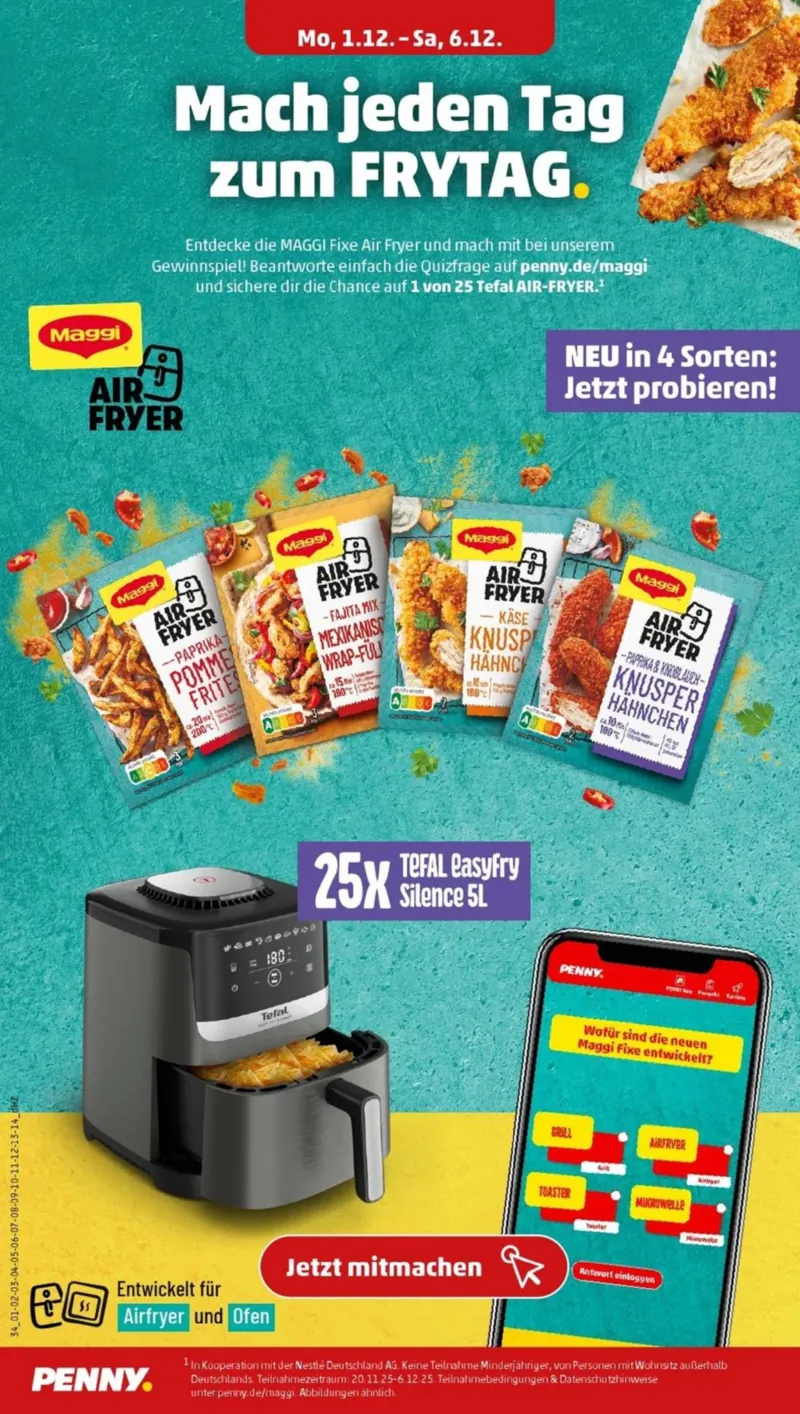 Penny Markt Prospekt vom 01.12.2025, Seite 36