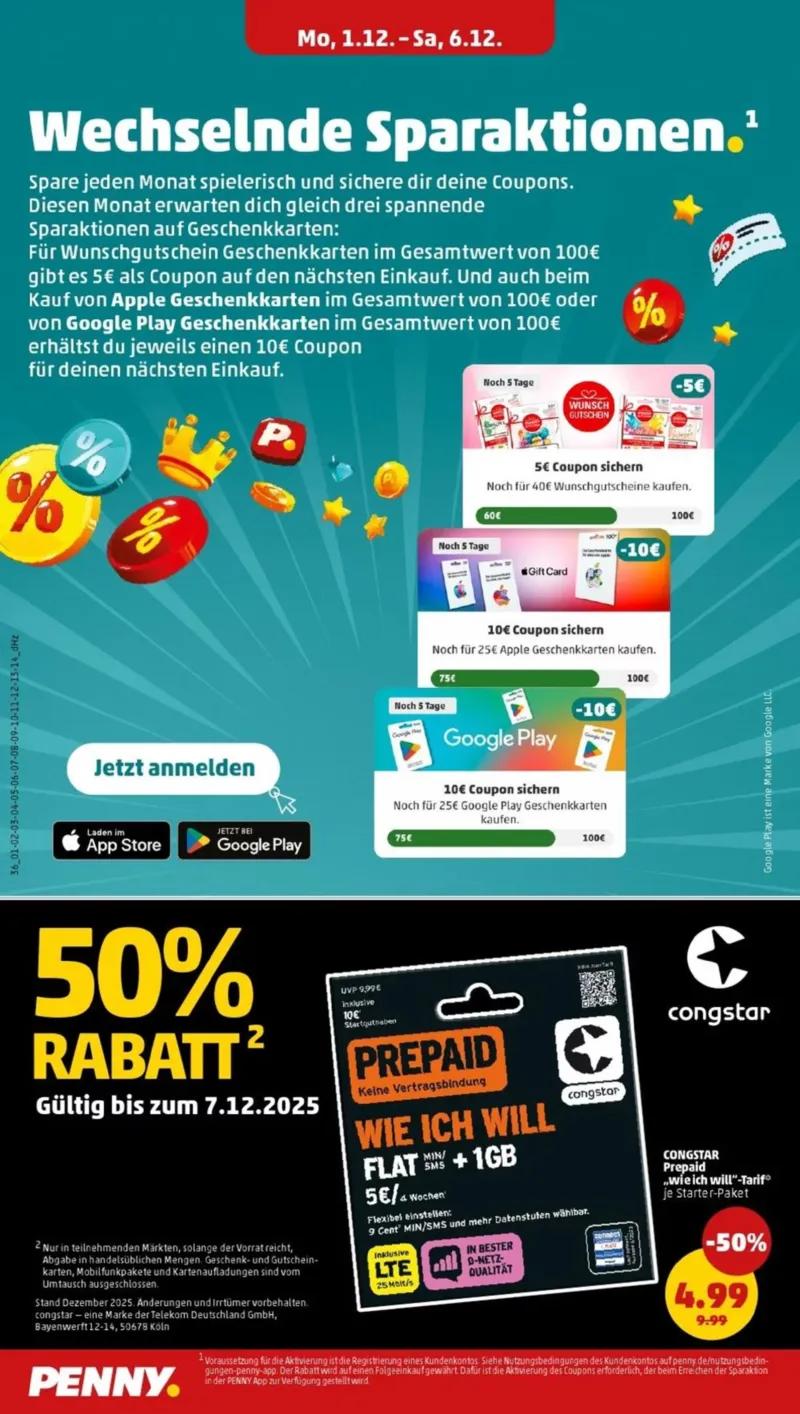 Penny Markt Prospekt vom 01.12.2025, Seite 40