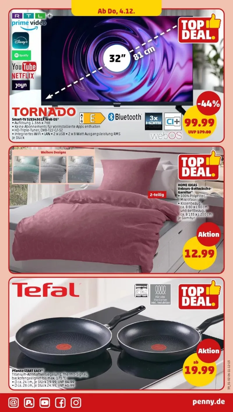 Penny Markt Prospekt vom 01.12.2025, Seite 43