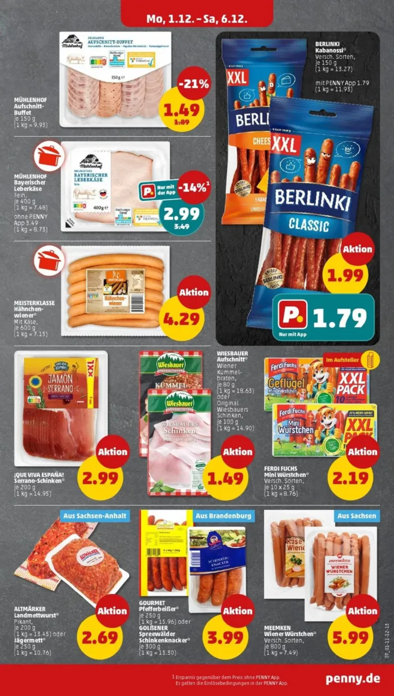 Penny Markt Prospekt vom 01.12.2025, Seite 9