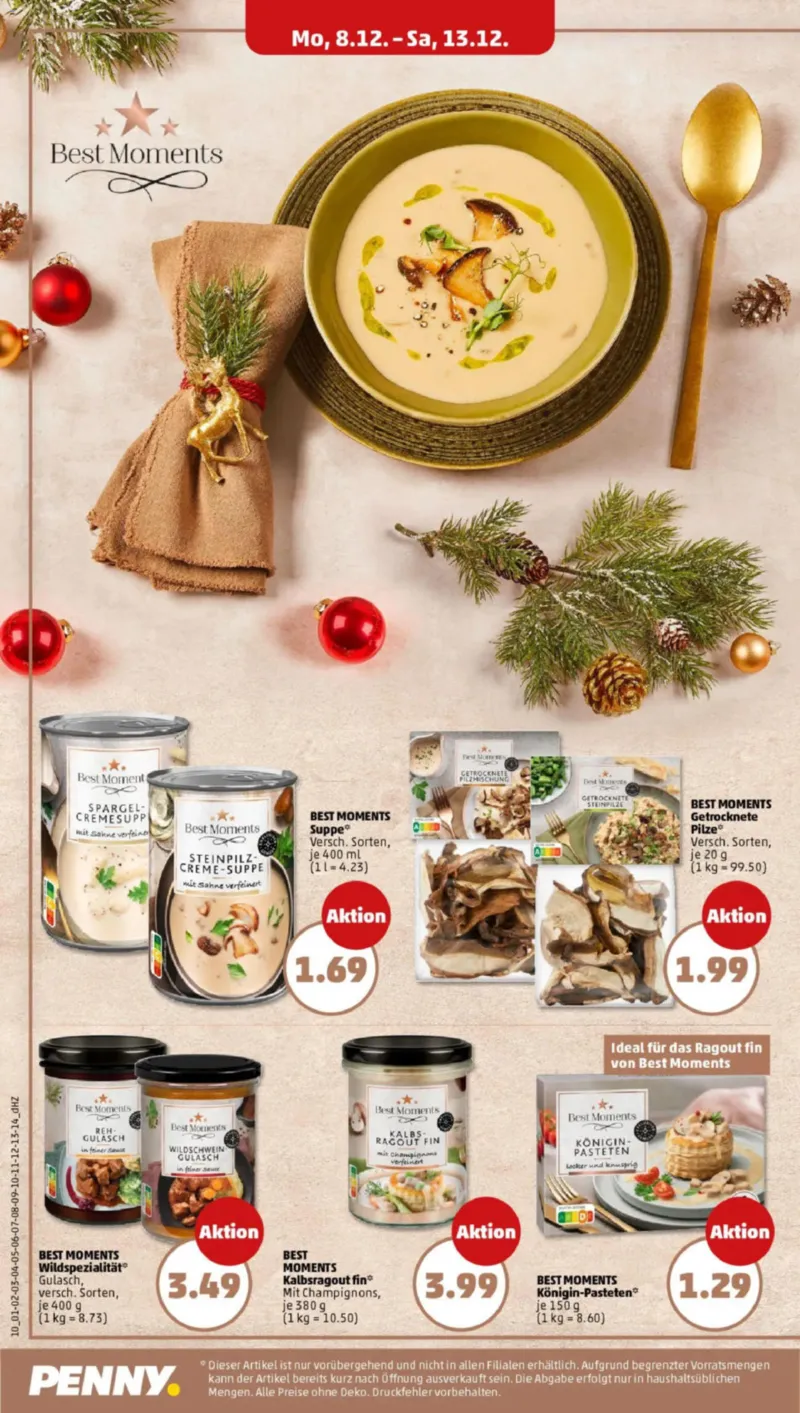Penny Markt Prospekt vom 08.12.2025, Seite 12