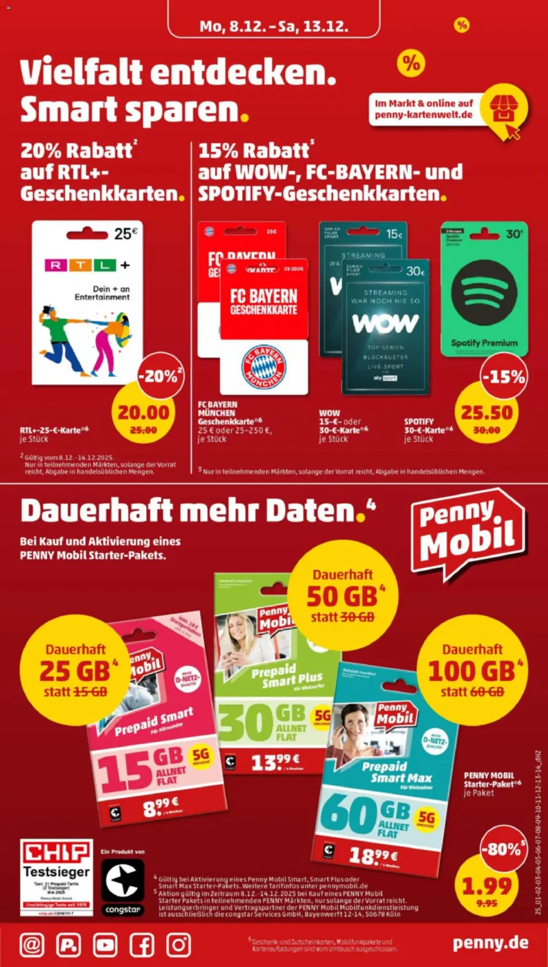 Penny Markt Prospekt vom 08.12.2025, Seite 29