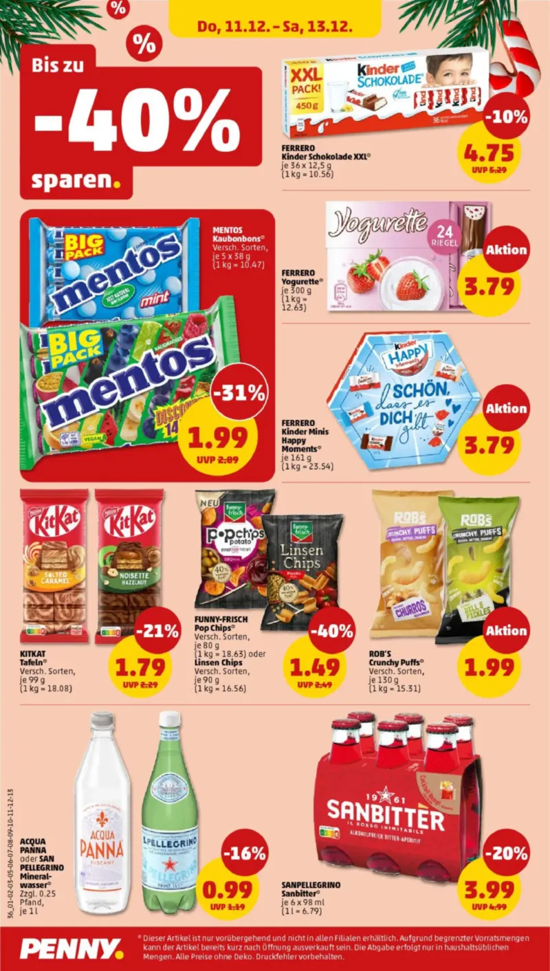 Penny Markt Prospekt vom 08.12.2025, Seite 40