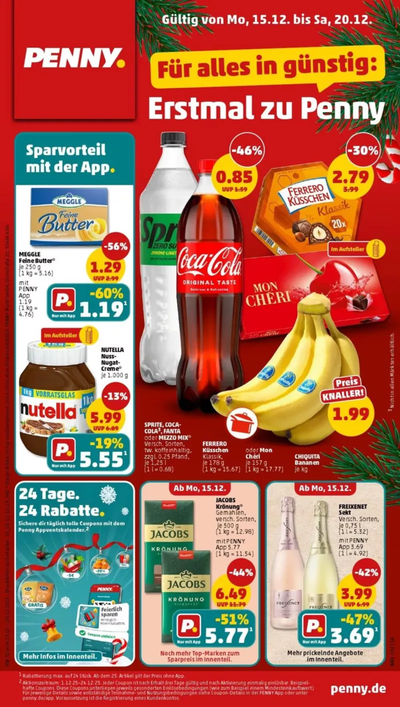 Penny Markt Prospekt vom 15.12.2025, Seite 1