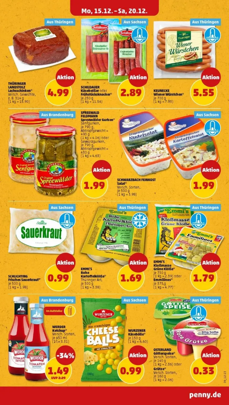 Penny Markt Prospekt vom 15.12.2025, Seite 13