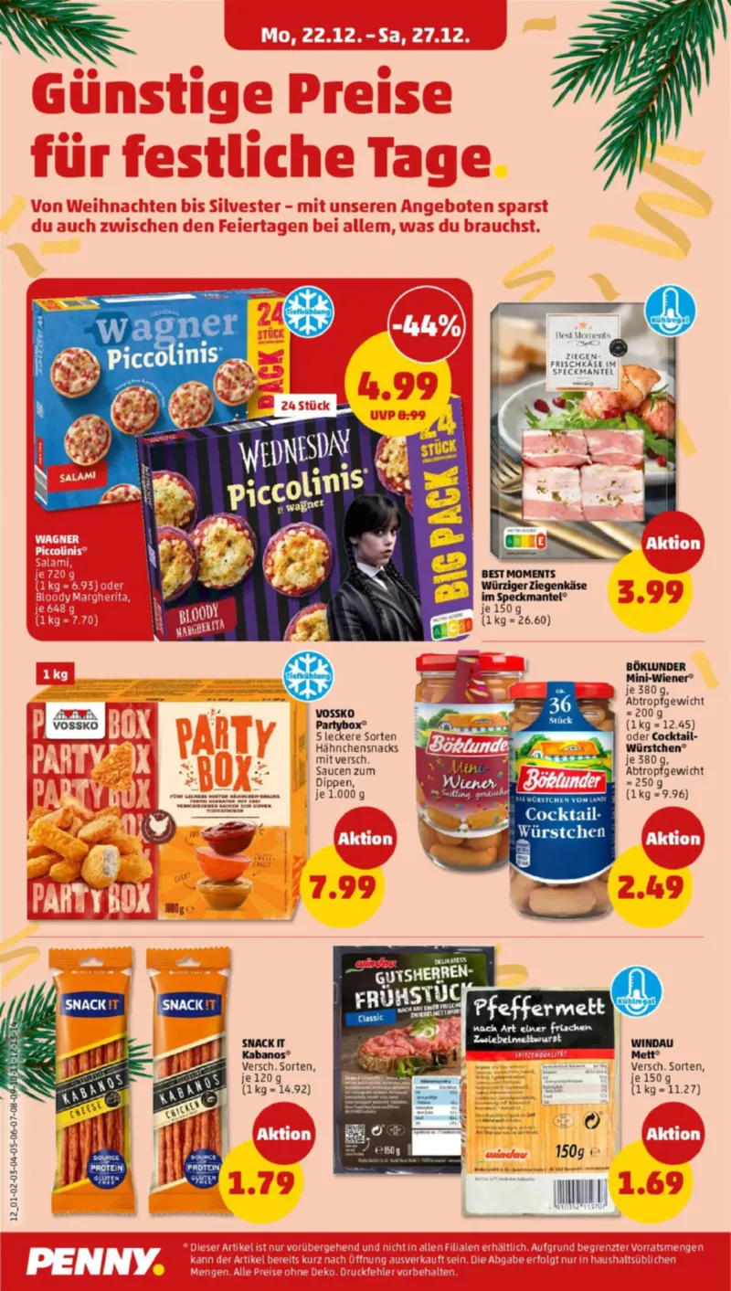 Penny Markt Prospekt vom 22.12.2025, Seite 16