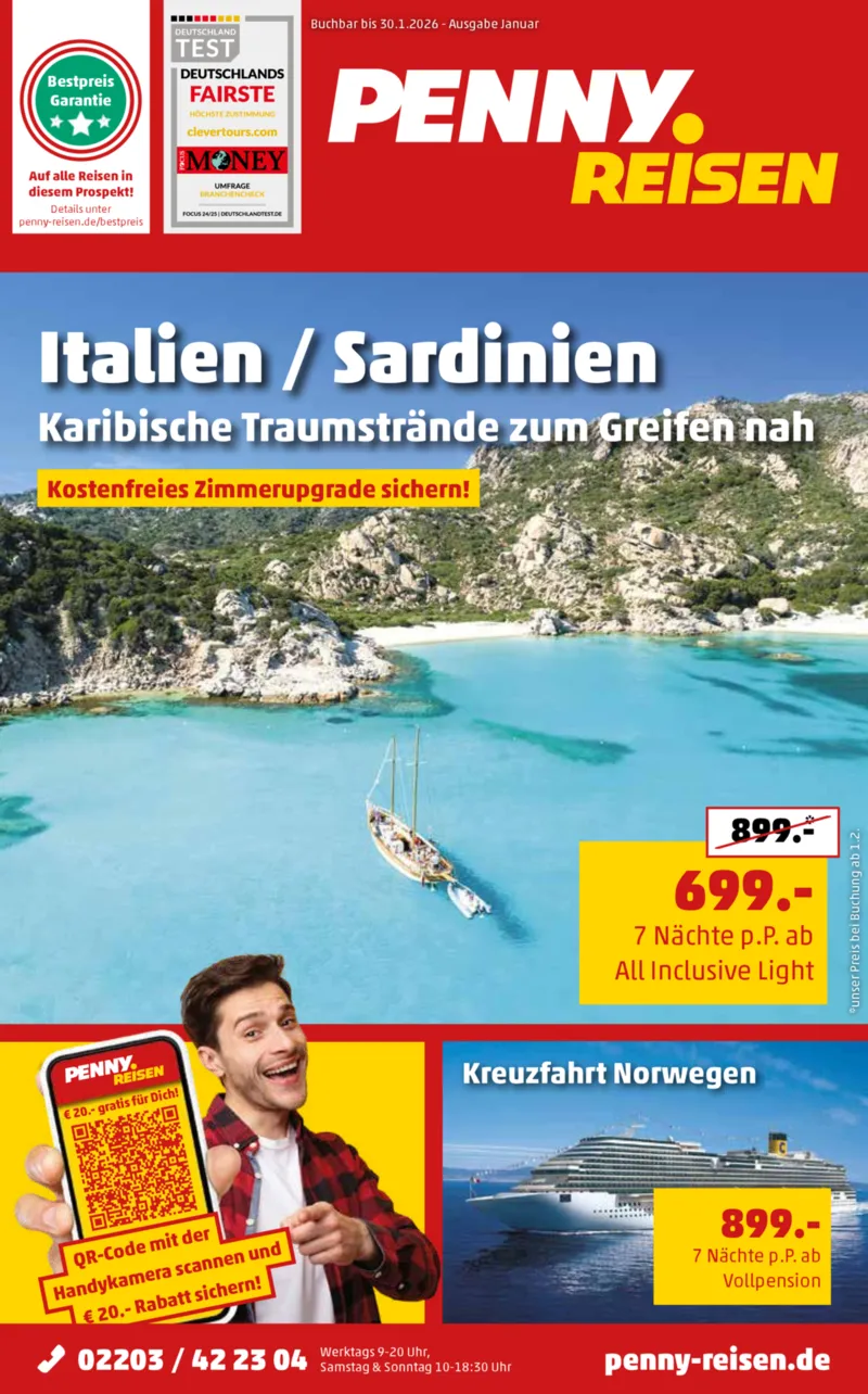 Penny Markt Prospekt vom 27.12.2025, Seite 1