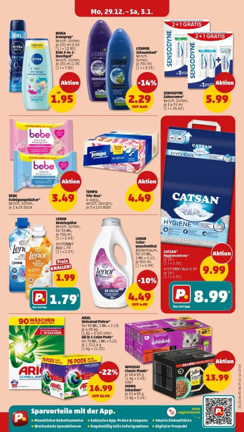 Penny Markt Prospekt vom 29.12.2025, Seite 23