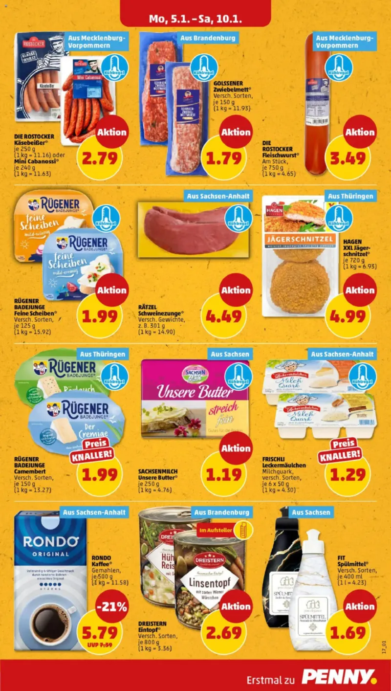 Penny Markt Prospekt vom 05.01.2026, Seite 17