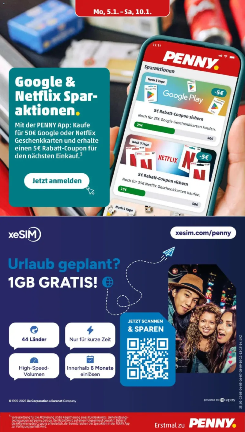 Penny Markt Prospekt vom 05.01.2026, Seite 25