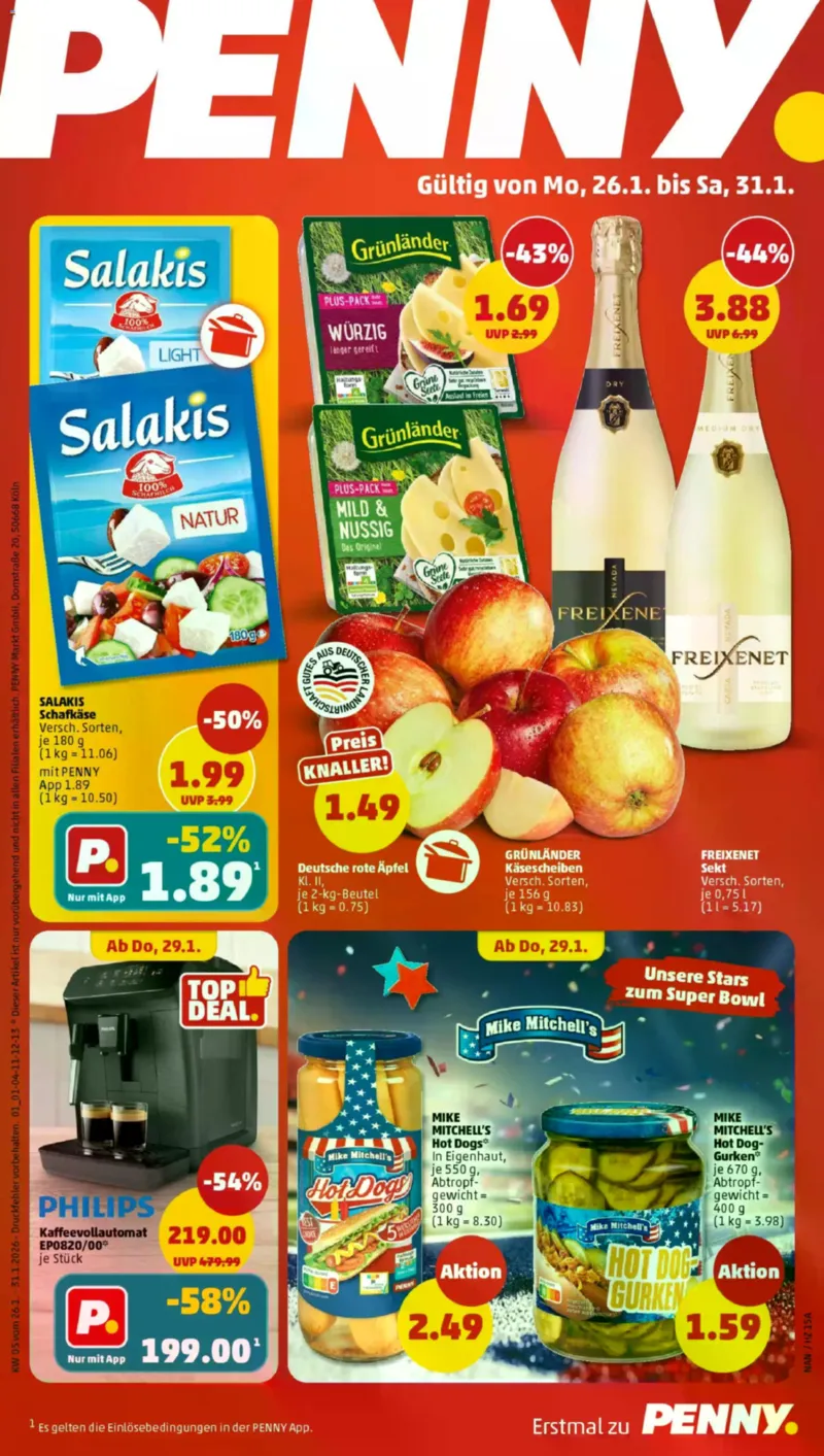 Penny Markt Prospekt vom 26.01.2026, Seite 1