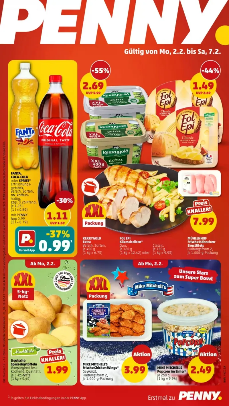 Penny Markt Prospekt vom 02.02.2026, Seite 1