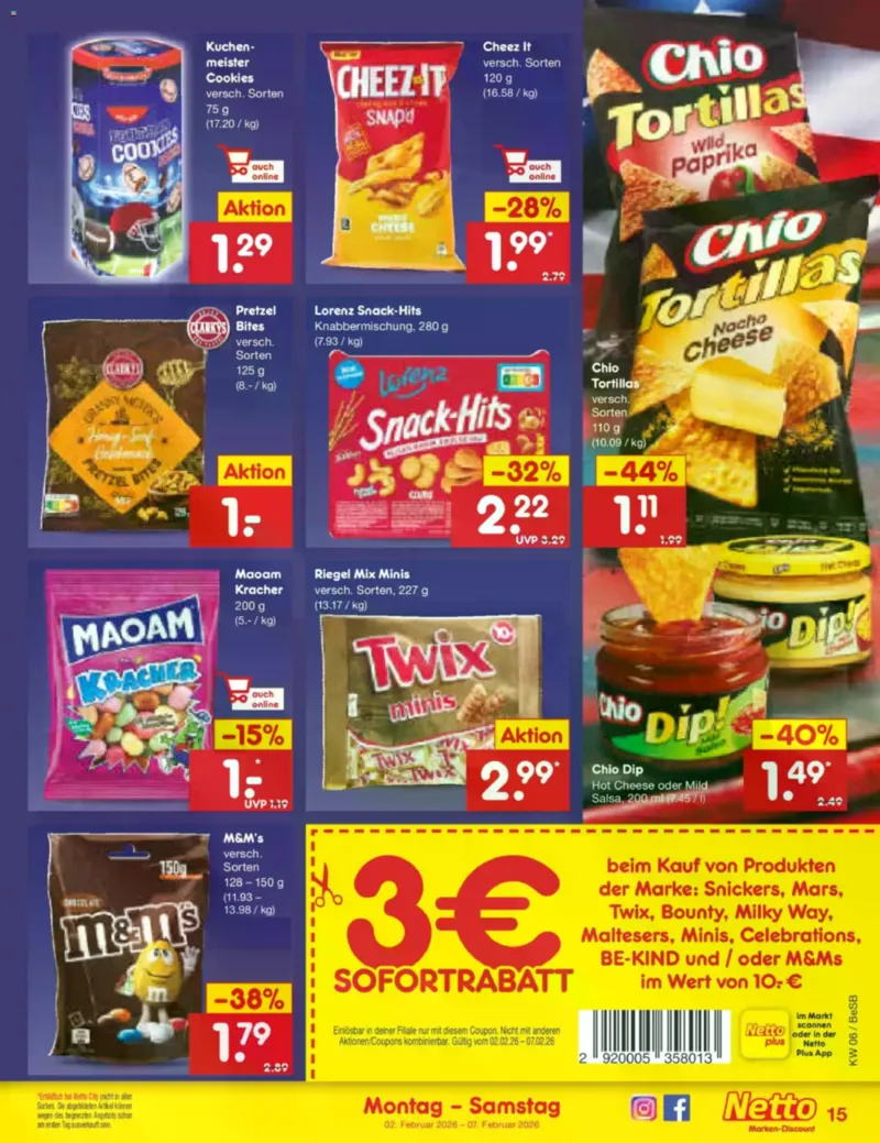 Netto Marken-Discount Prospekt vom 02.02.2026, Seite 15