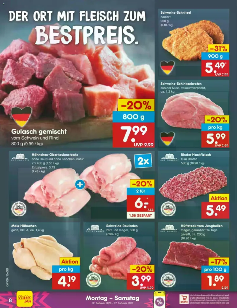 Netto Marken-Discount Prospekt vom 02.02.2026, Seite 8