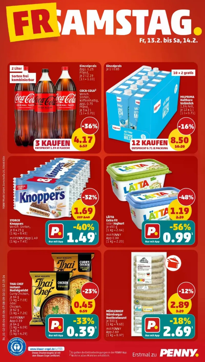 Penny Markt Prospekt vom 09.02.2026, Seite 38