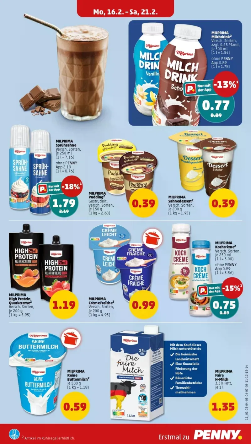 Penny Markt Prospekt vom 16.02.2026, Seite 13