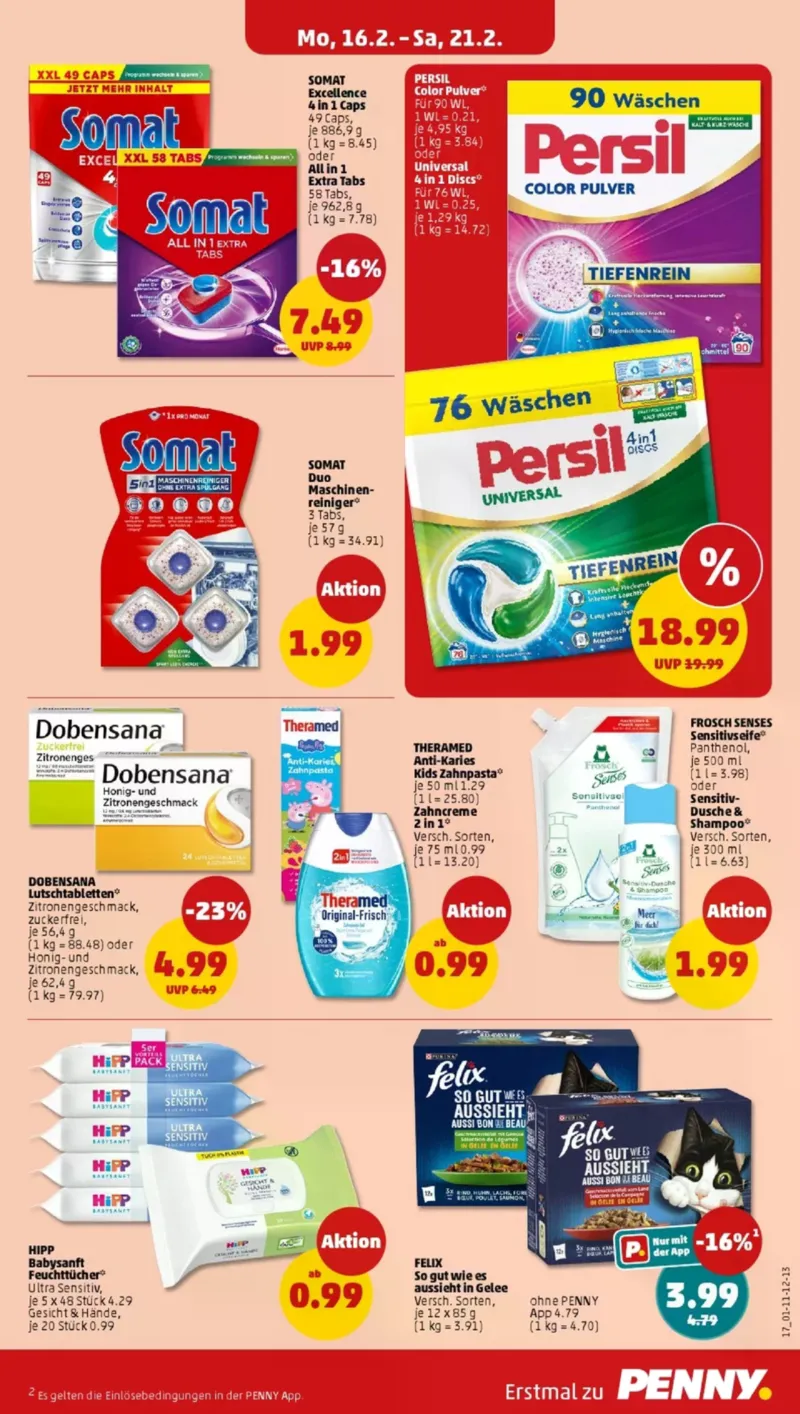 Penny Markt Prospekt vom 16.02.2026, Seite 19