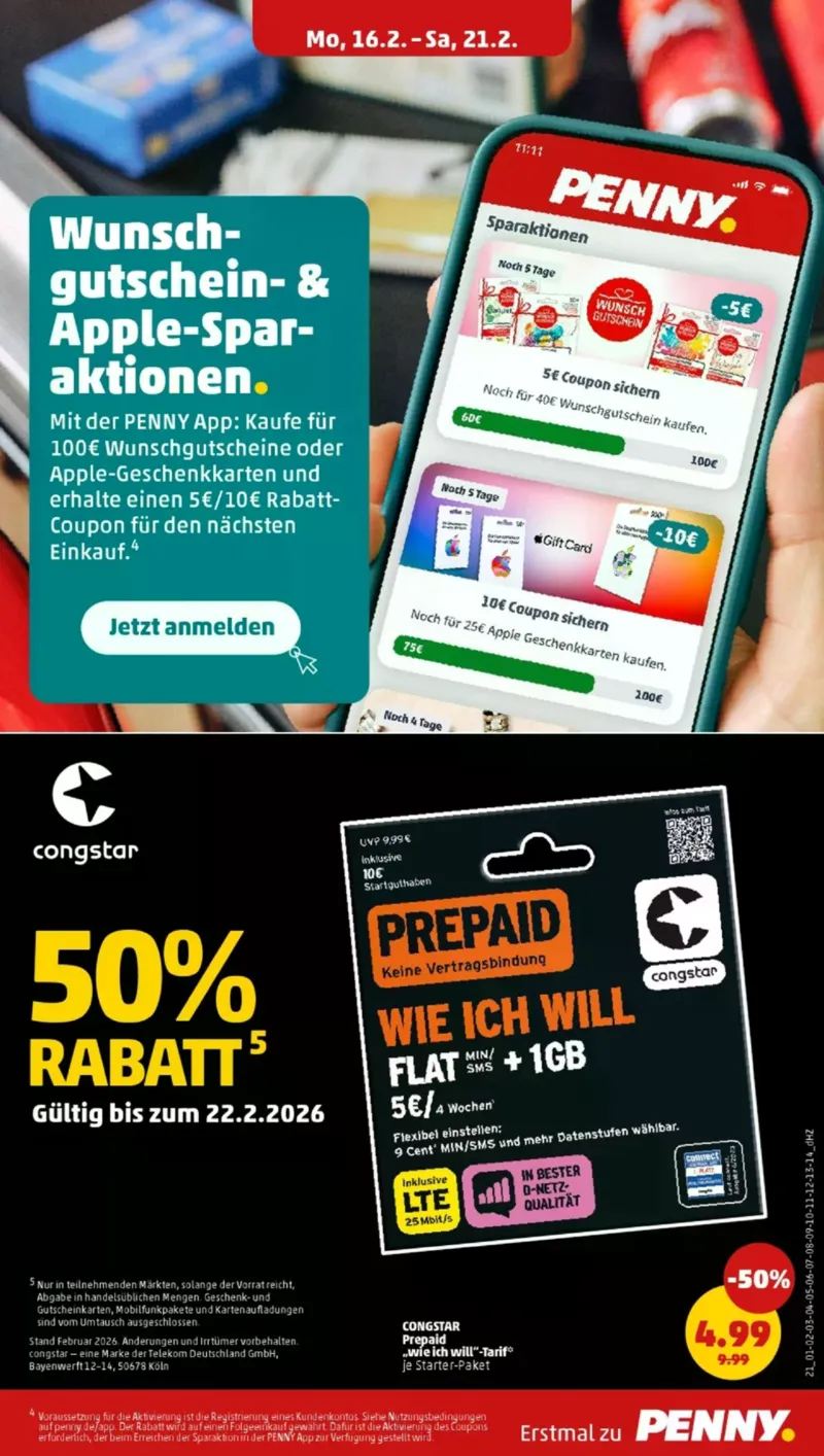 Penny Markt Prospekt vom 16.02.2026, Seite 23