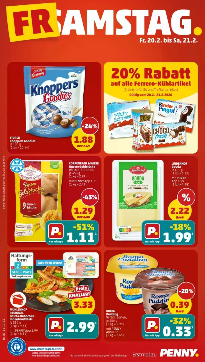 Penny Markt Prospekt vom 16.02.2026, Seite 38