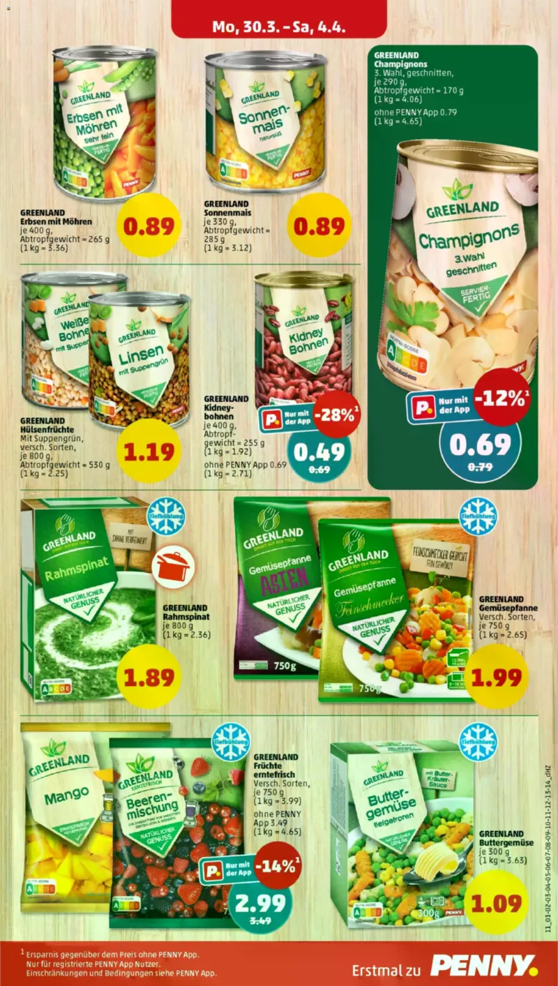 Penny Markt Prospekt vom 30.03.2026, Seite 13