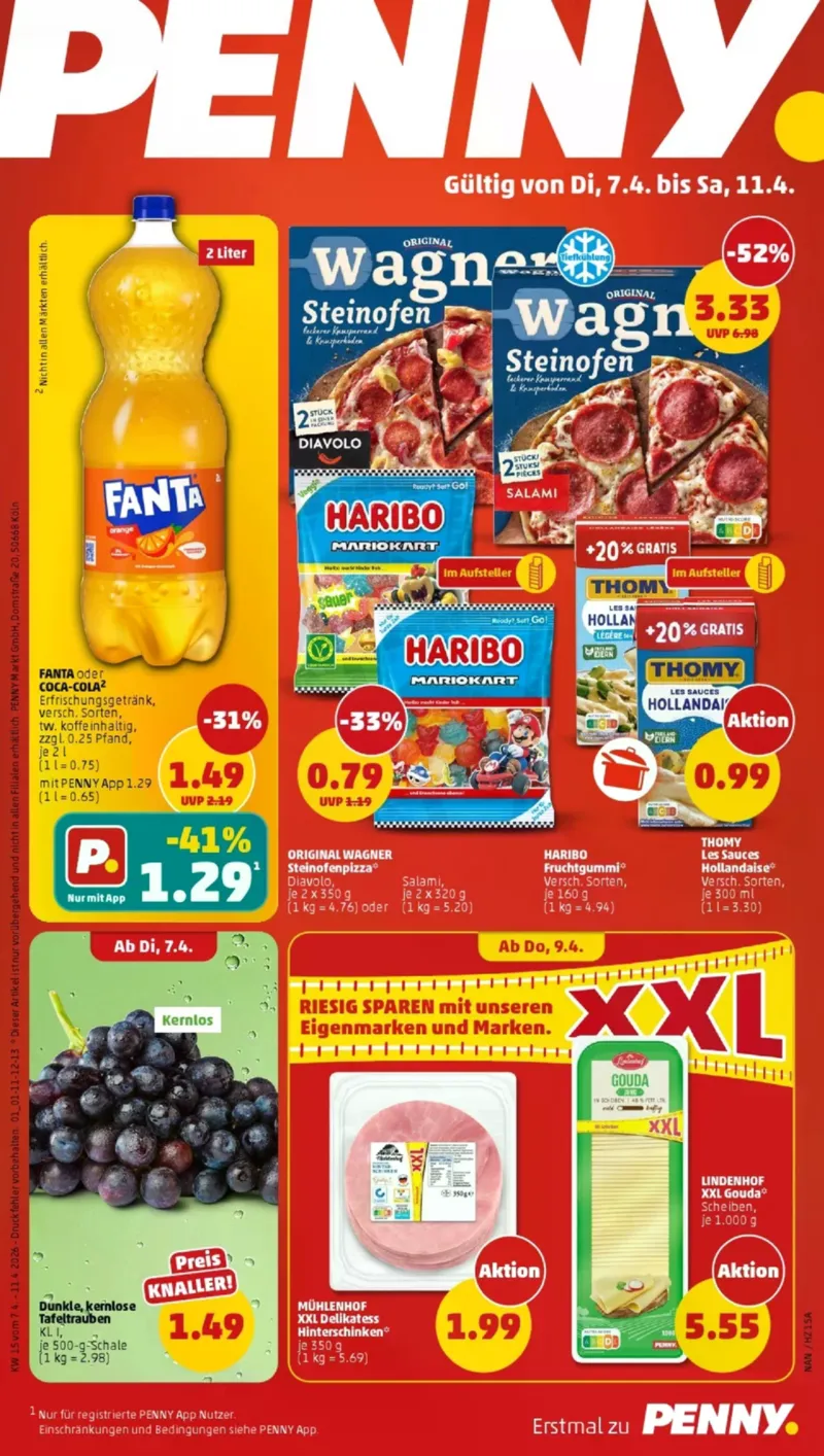 Penny Markt Prospekt vom 07.04.2026, Seite 1