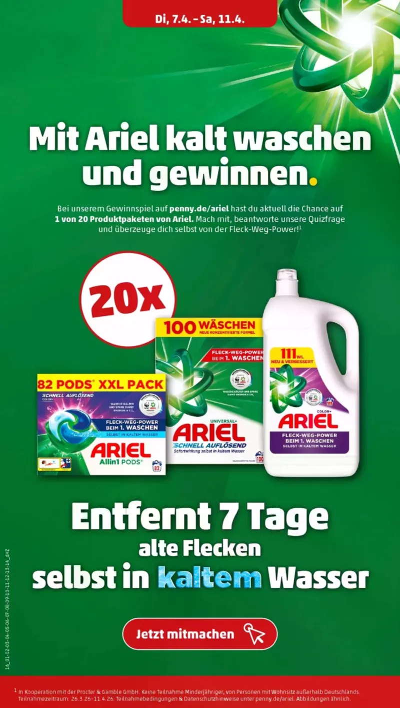 Penny Markt Prospekt vom 07.04.2026, Seite 16