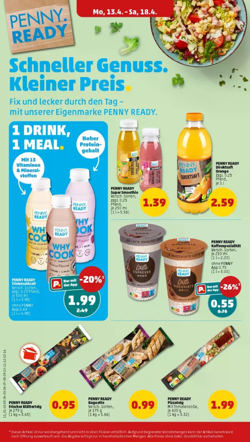 Penny Markt Prospekt vom 13.04.2026, Seite 14