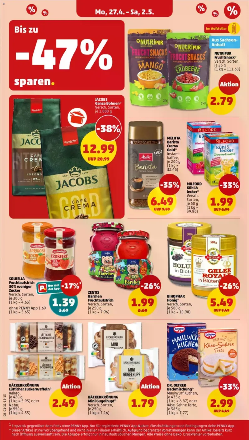 Penny Markt Prospekt vom 27.04.2026, Seite 12