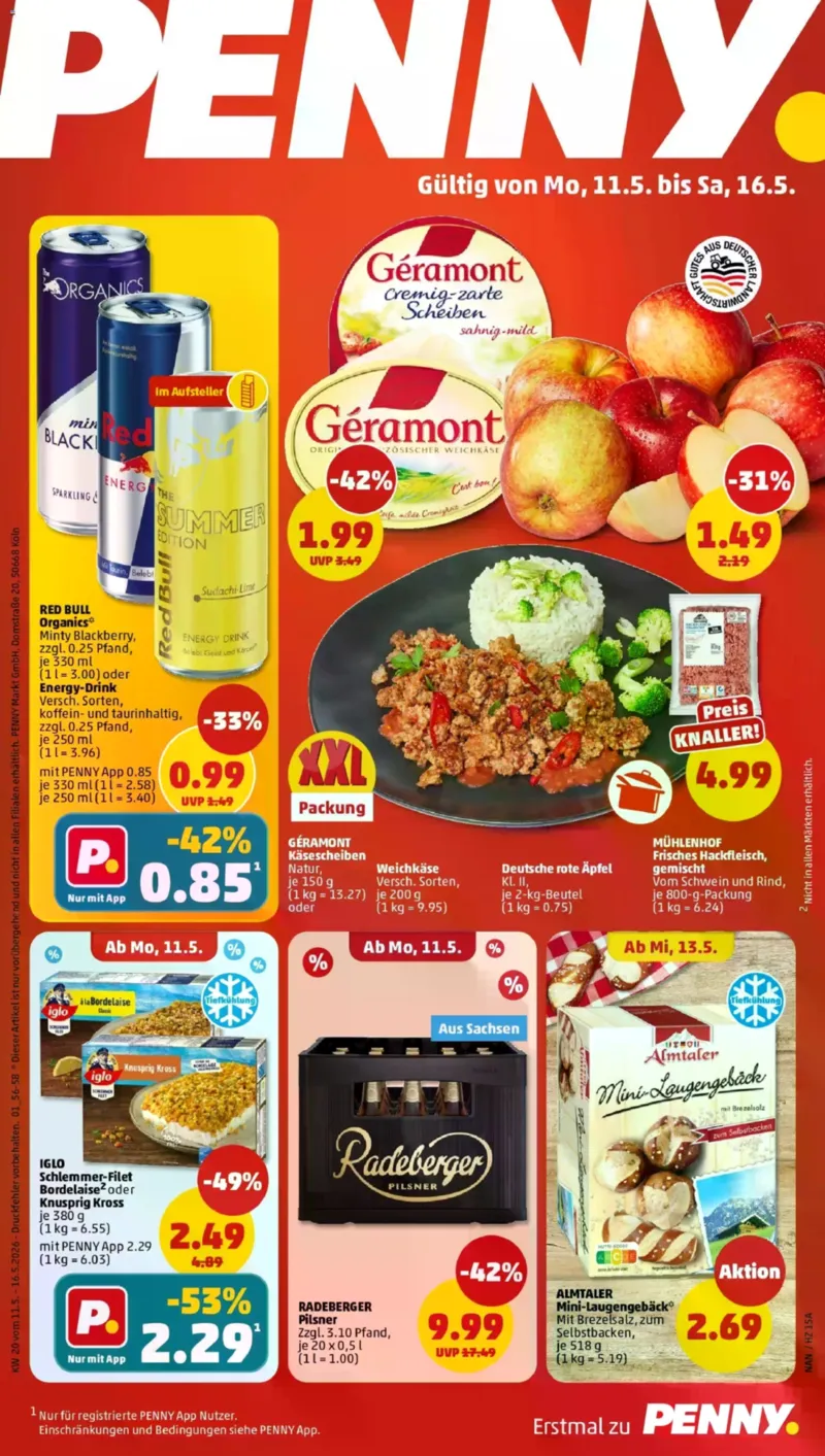 Penny Markt Prospekt vom 11.05.2026, Seite 1