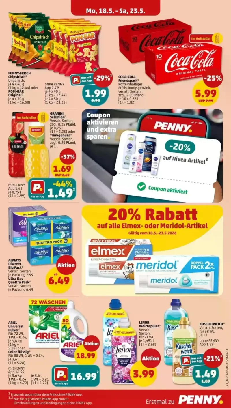 Penny Markt Prospekt vom 18.05.2026, Seite 19